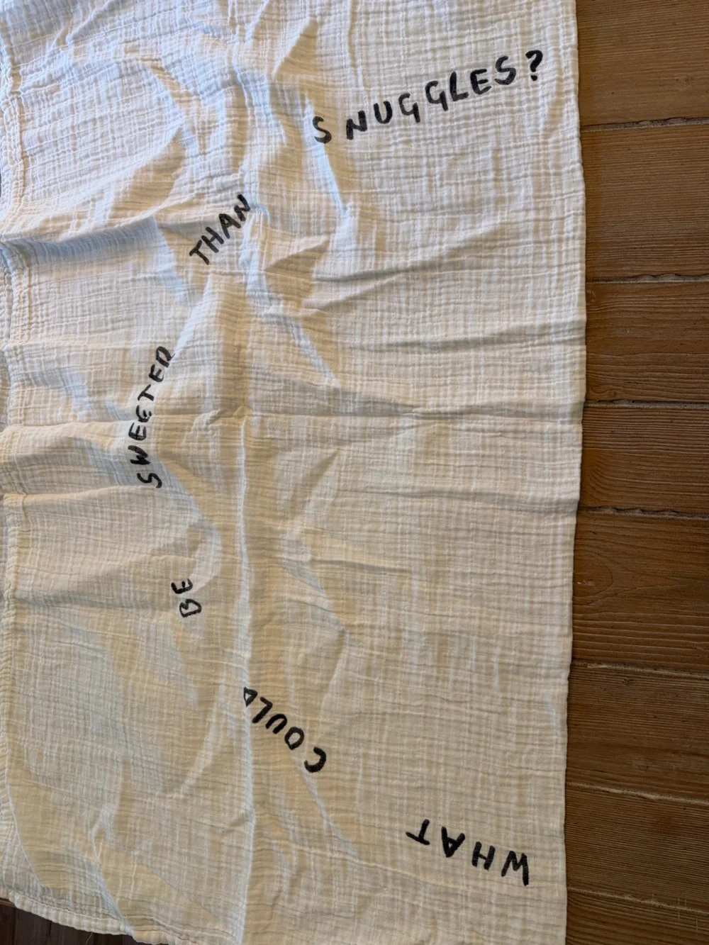 Pottery Barn Disney White and Tan Winnie the Pooh Muslin Swaddles